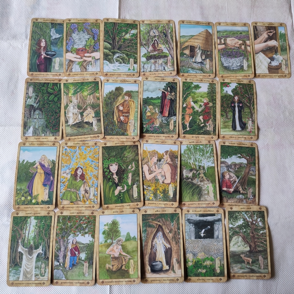 Collection of Voice of the Trees Deck Cards